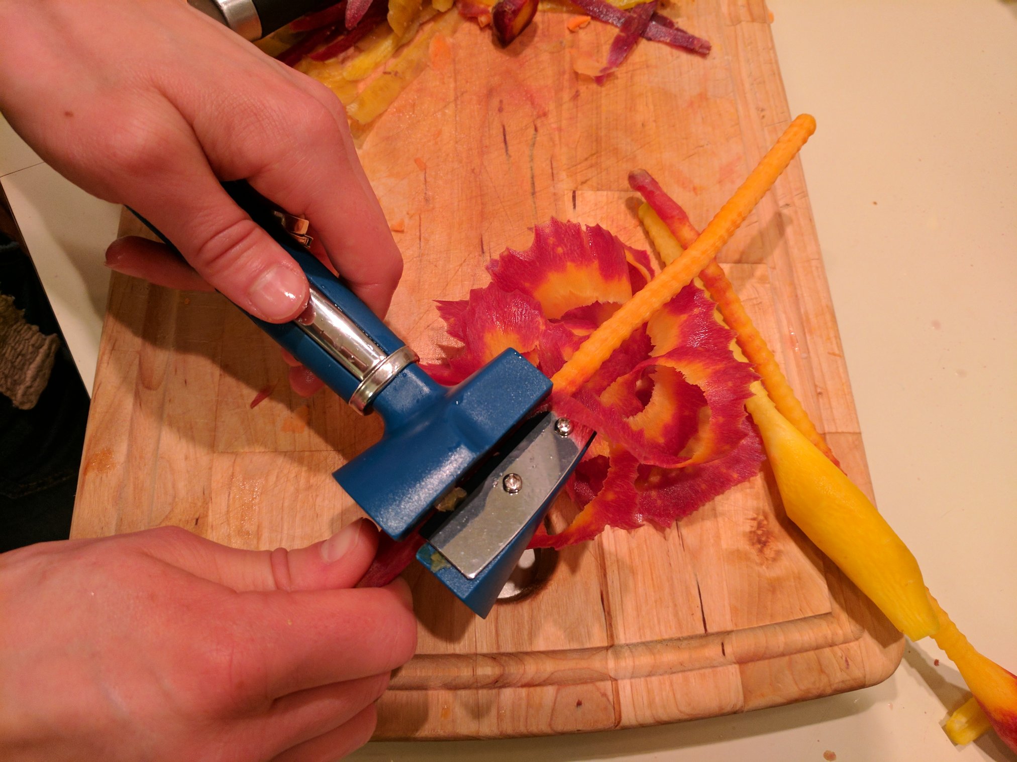 Carrot Peeling